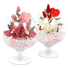 Moederdagarrangement cognac glas